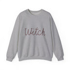 Witch Sweatshirt - Cozy Unisex Crewneck, Gift for Witches, Halloween Apparel, Casual Vibe, Everyday Comfort