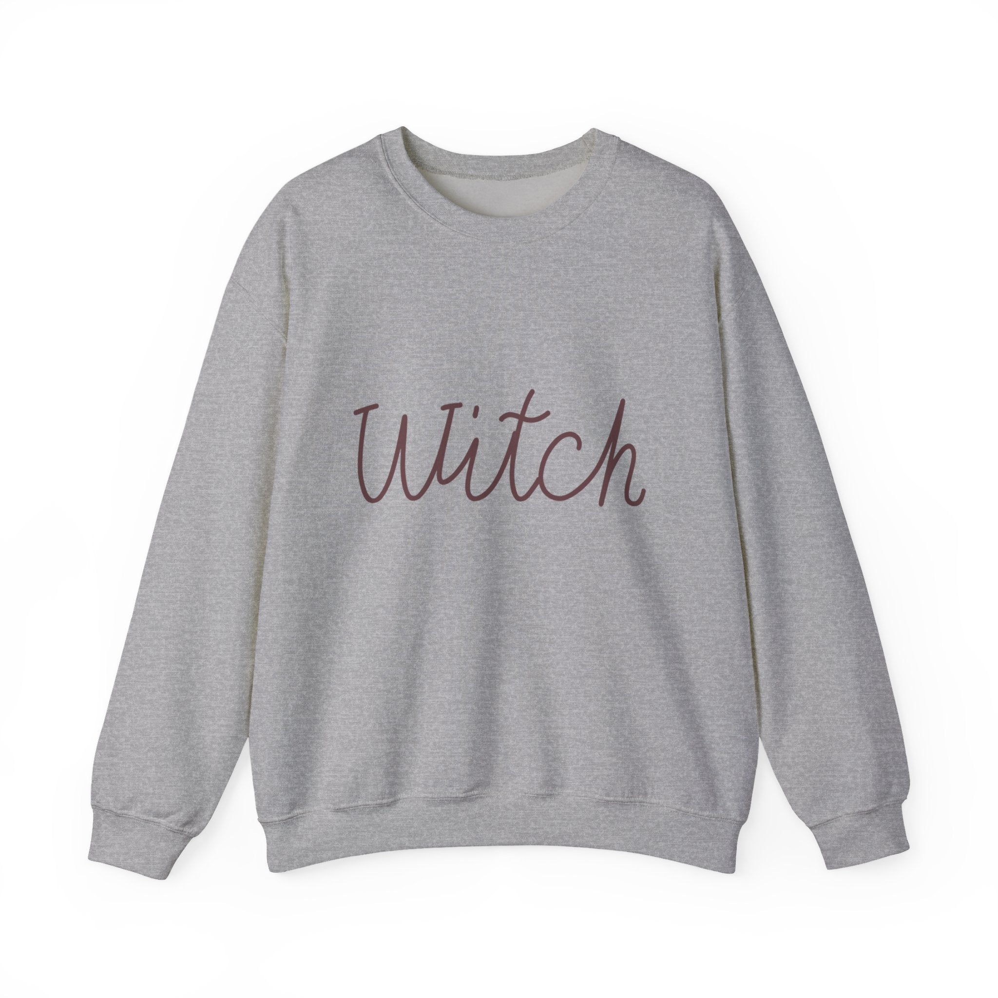 Witch Sweatshirt - Cozy Unisex Crewneck, Gift for Witches, Halloween Apparel, Casual Vibe, Everyday Comfort