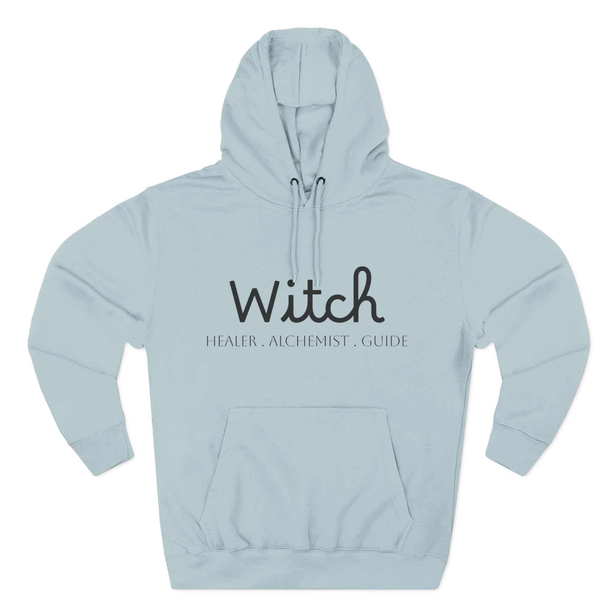 Witch Fleece Hoodie - Cozy Spellbinding Apparel for Witches, Gifts for Halloween, Winter Wear, Spiritual Gathering