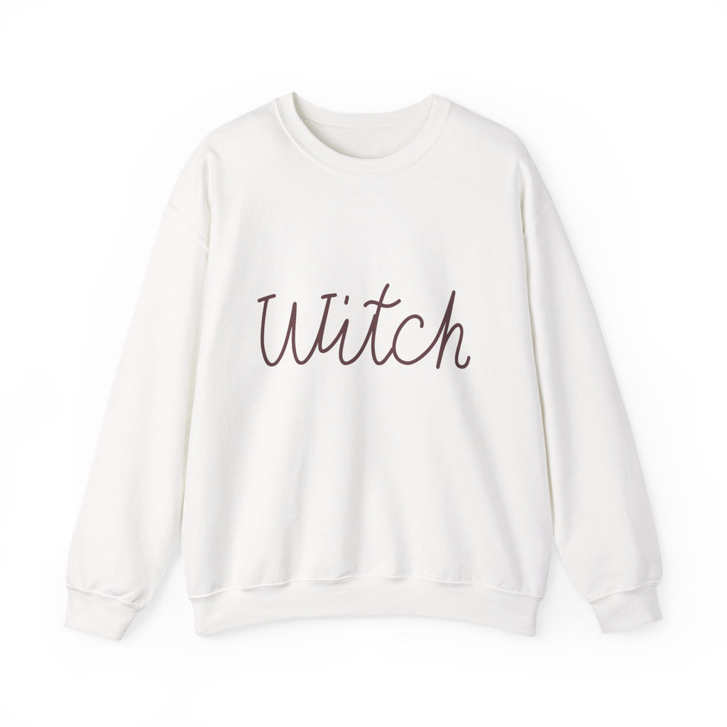 Witch Sweatshirt - Cozy Unisex Crewneck, Gift for Witches, Halloween Apparel, Casual Vibe, Everyday Comfort