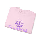 Just a Witch Vibing Crewneck Sweatshirt