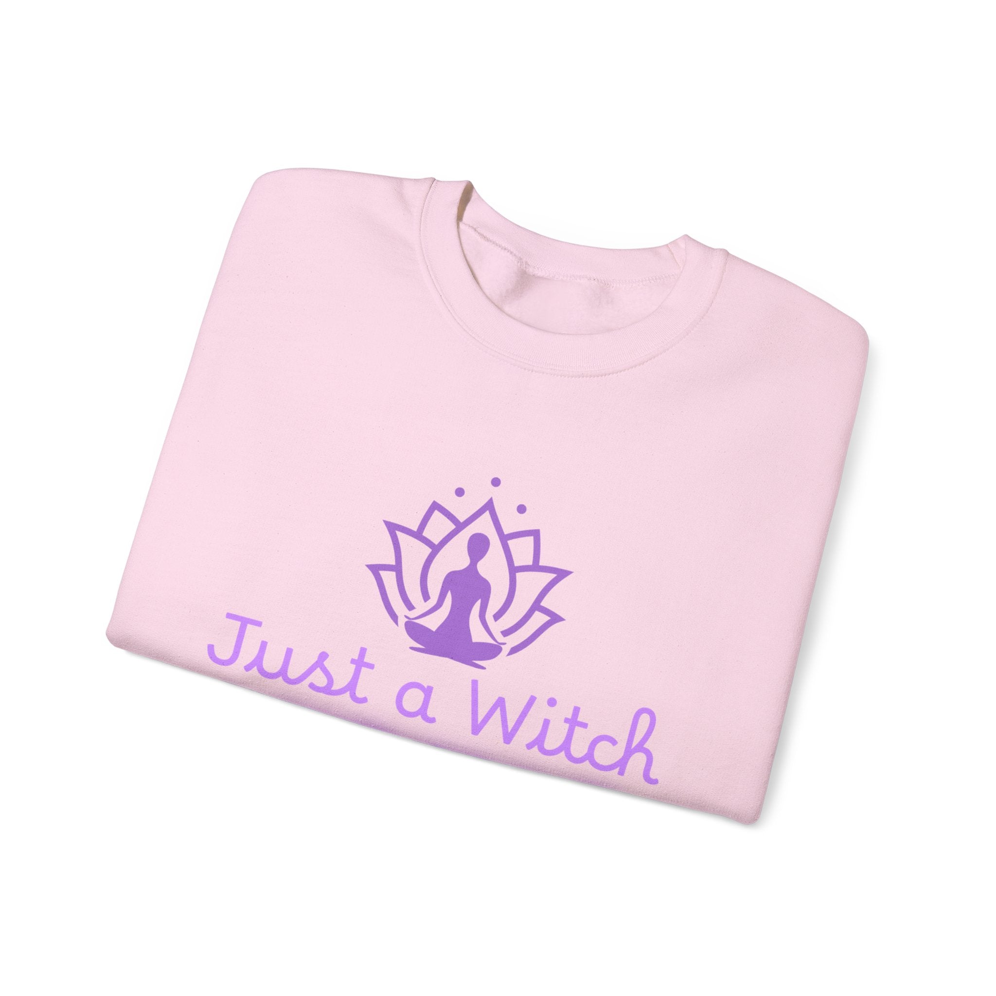 Just a Witch Vibing Crewneck Sweatshirt
