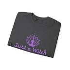 Just a Witch Vibing Crewneck Sweatshirt