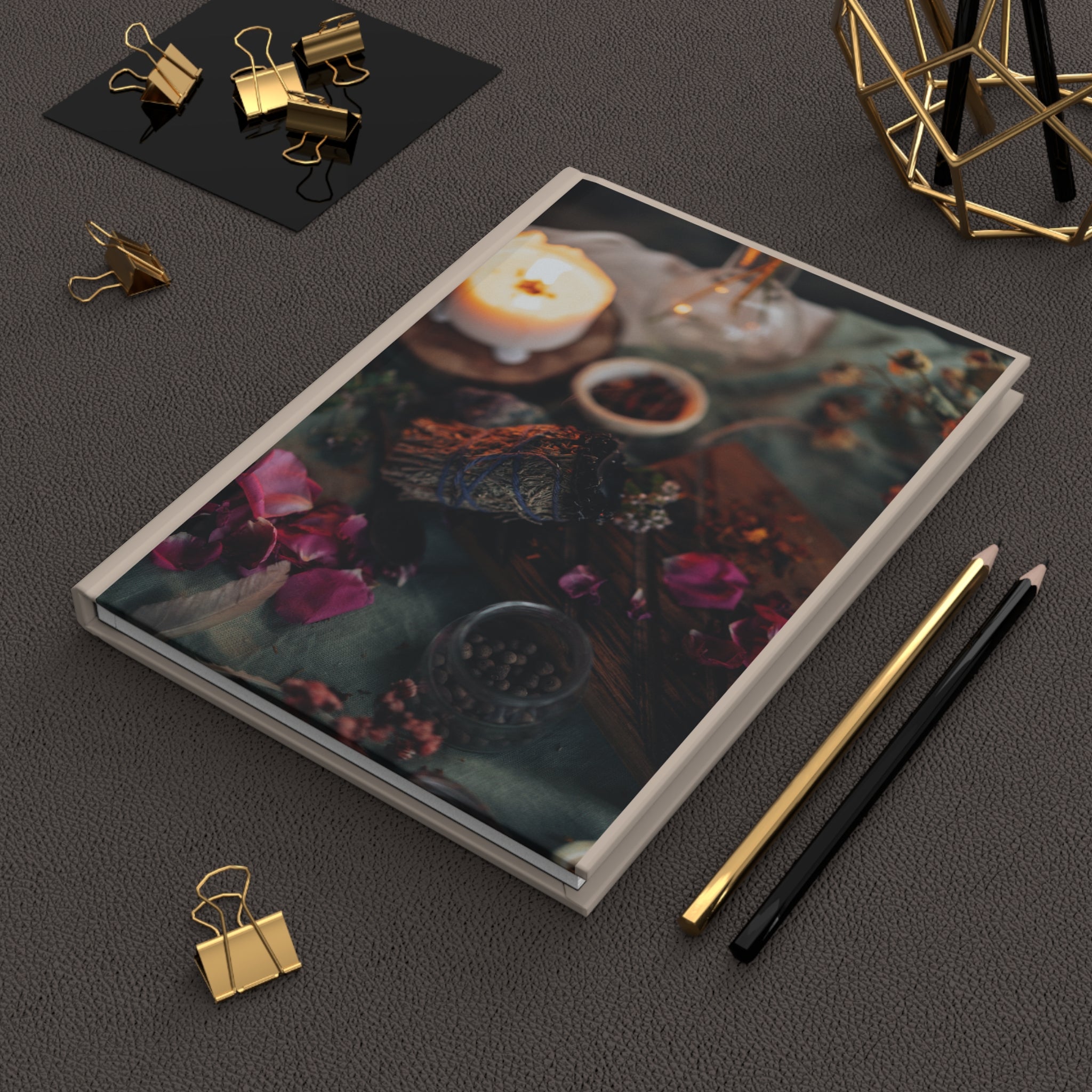 Ember Nova X Hardcover Journal - Elegant Matte Notebook for Creativity and Reflection