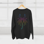 Vibrant Scorpion Unisex Crewneck Sweatshirt - Perfect for Astrology Lovers