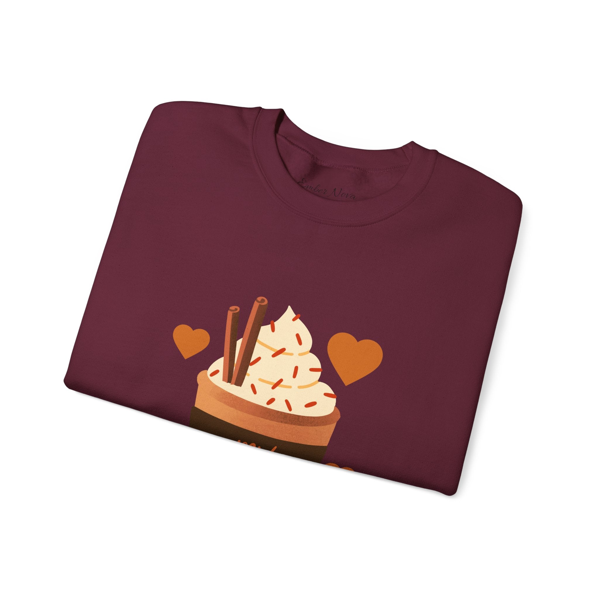 Fall Vibes Pumpkin Spice Sweatshirt, Cozy Apparel for Autumn Lovers, Perfect for Thanksgiving, Halloween and Casual Gatherings