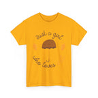 Just a Girl Who Loves Fall Tee, Unisex Autumn T-Shirt, Cozy Casual Wear, Fall Fashion, Gift for Fall Lovers, Seasonal Outfit