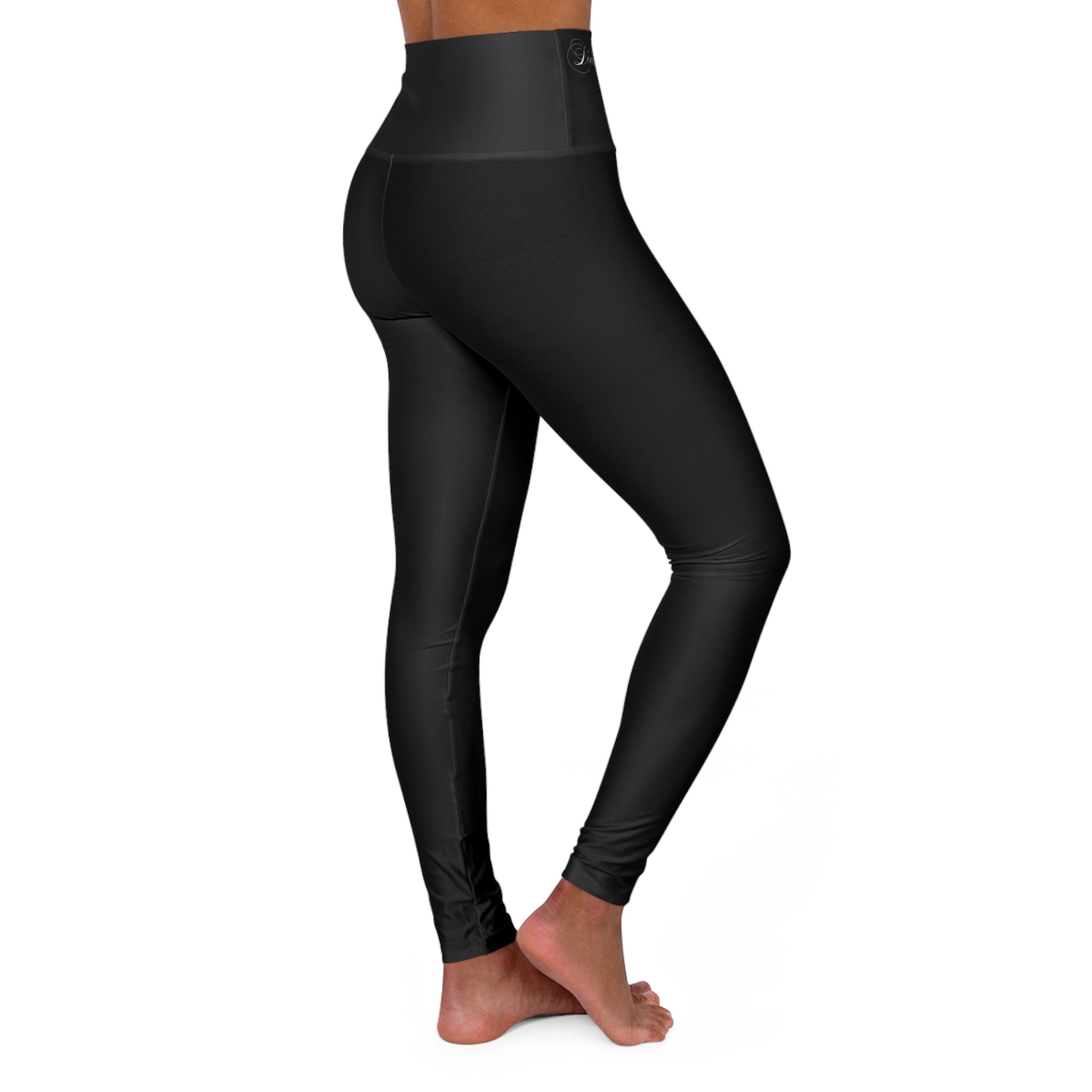 Black High Waisted Yoga Leggings for Comfort & Style
