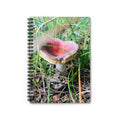 Mushroom-Print Spiral Notebook