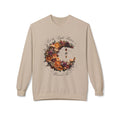 Crewneck Sweatshirt — Autumn Citrus Wreath “Count Your Blessings” Fall Graphic