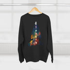 Celestial Sun Graphic Unisex Crewneck Sweatshirt