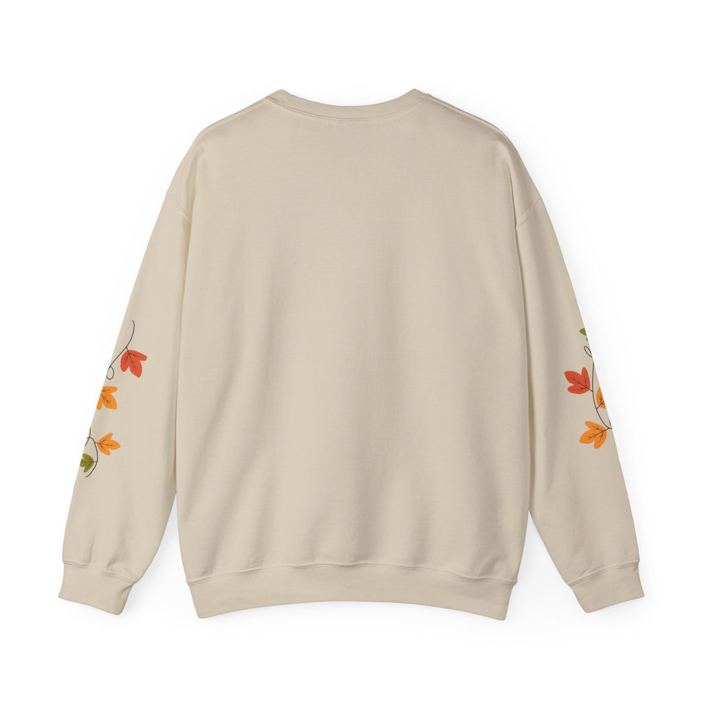 Autumn Cupcake Sweatshirt, Cozy Fall Crewneck, Unisex Sweater, Thanksgiving Apparel, Thanksgiving Gift, Seasonal Fashion