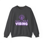 Just a Witch Vibing Crewneck Sweatshirt