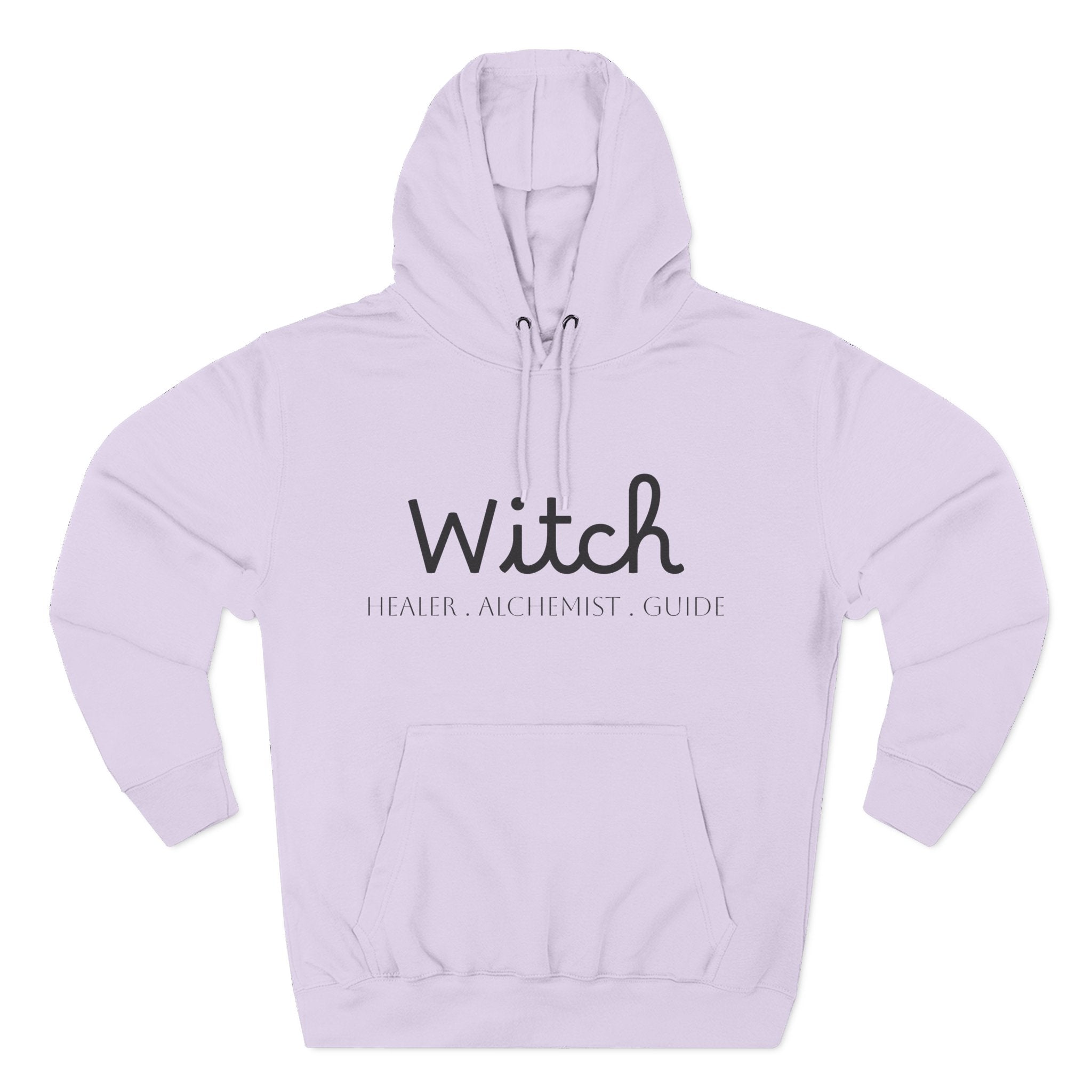 Witch Fleece Hoodie - Cozy Spellbinding Apparel for Witches, Gifts for Halloween, Winter Wear, Spiritual Gathering