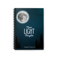 Moonlight Thoughts Spiral Notebook - Ruled Line