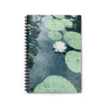 Serene Water Lily Spiral Notebook
