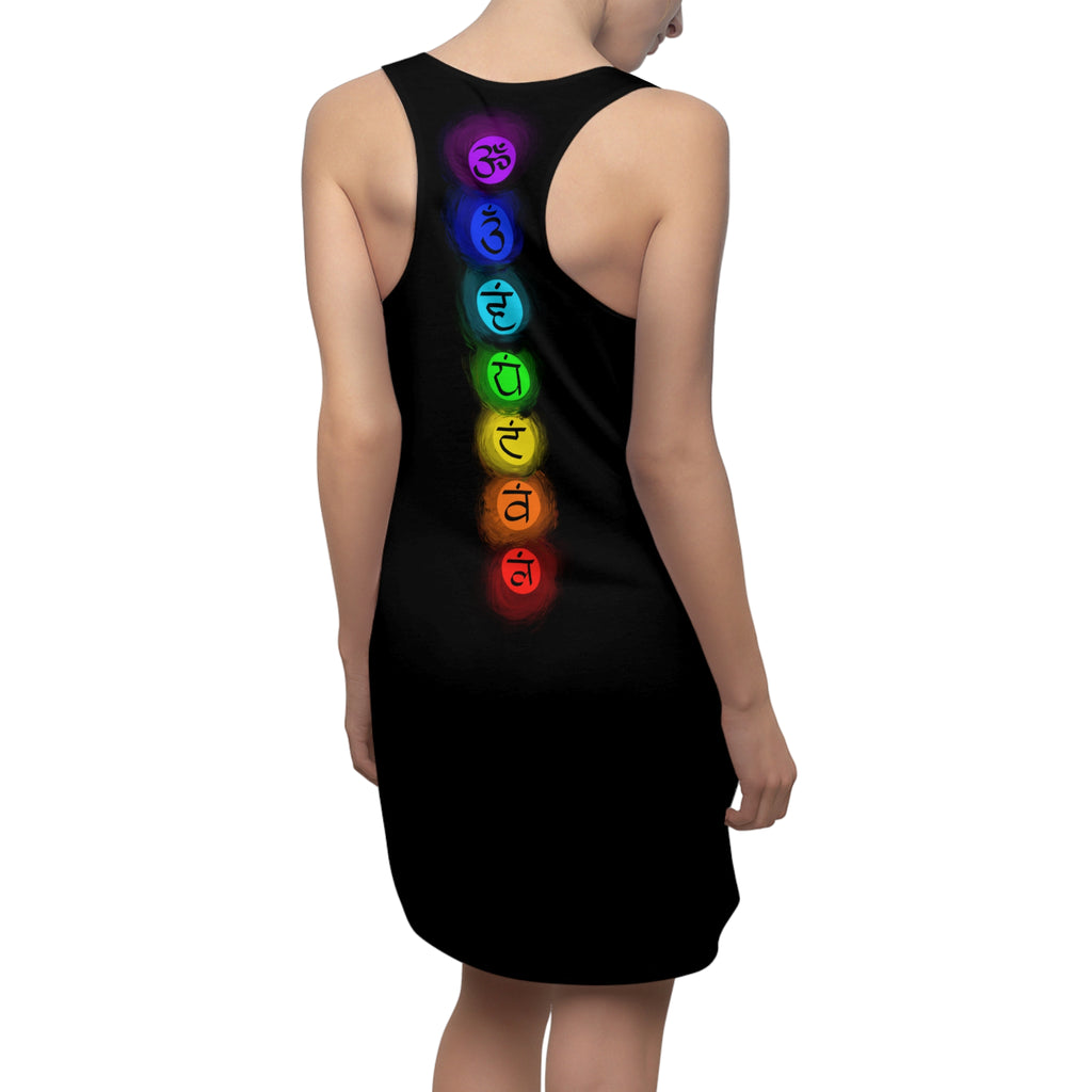 Chakra Meditation Racerback Dress