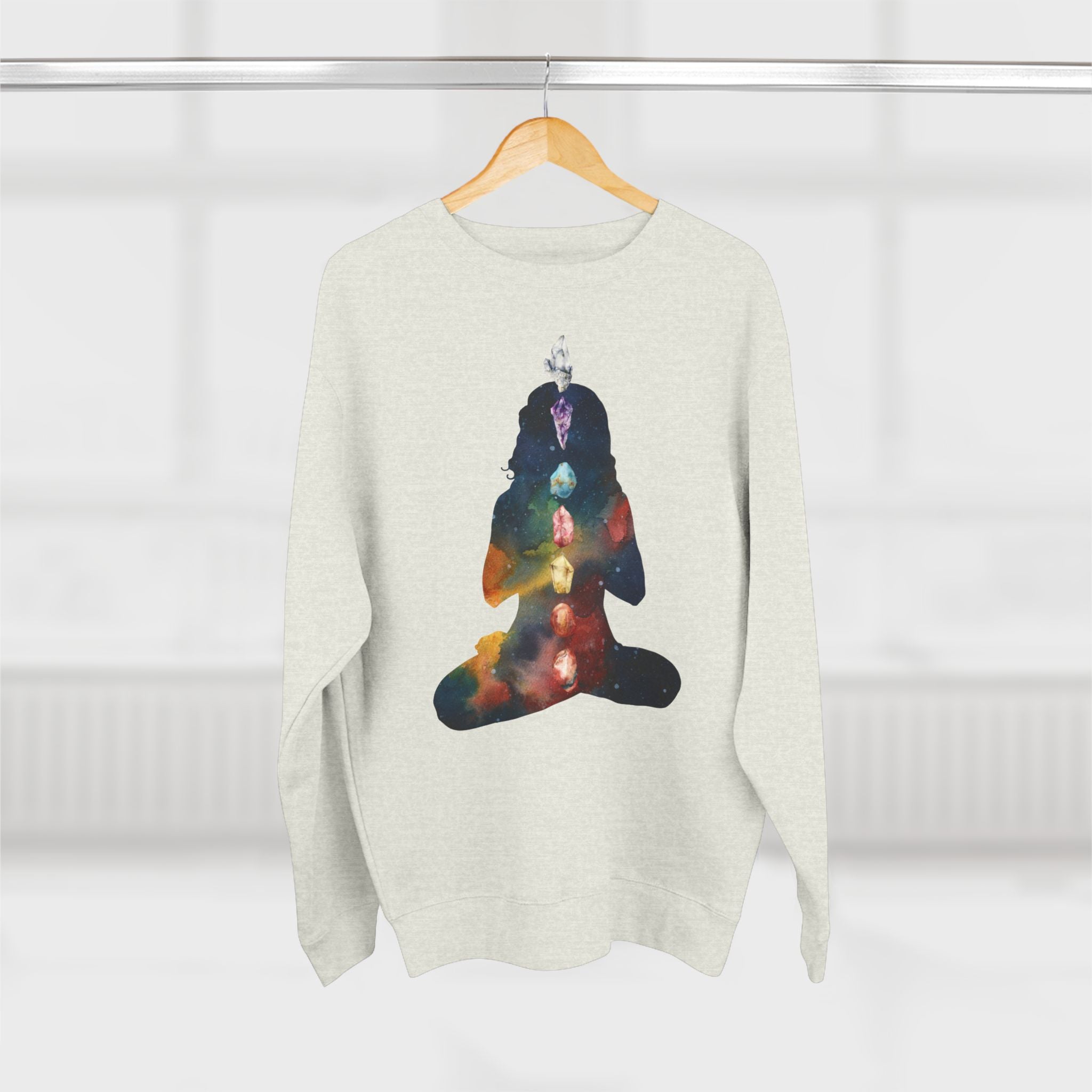 Celestial Sun Graphic Unisex Crewneck Sweatshirt