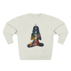 Celestial Sun Graphic Unisex Crewneck Sweatshirt