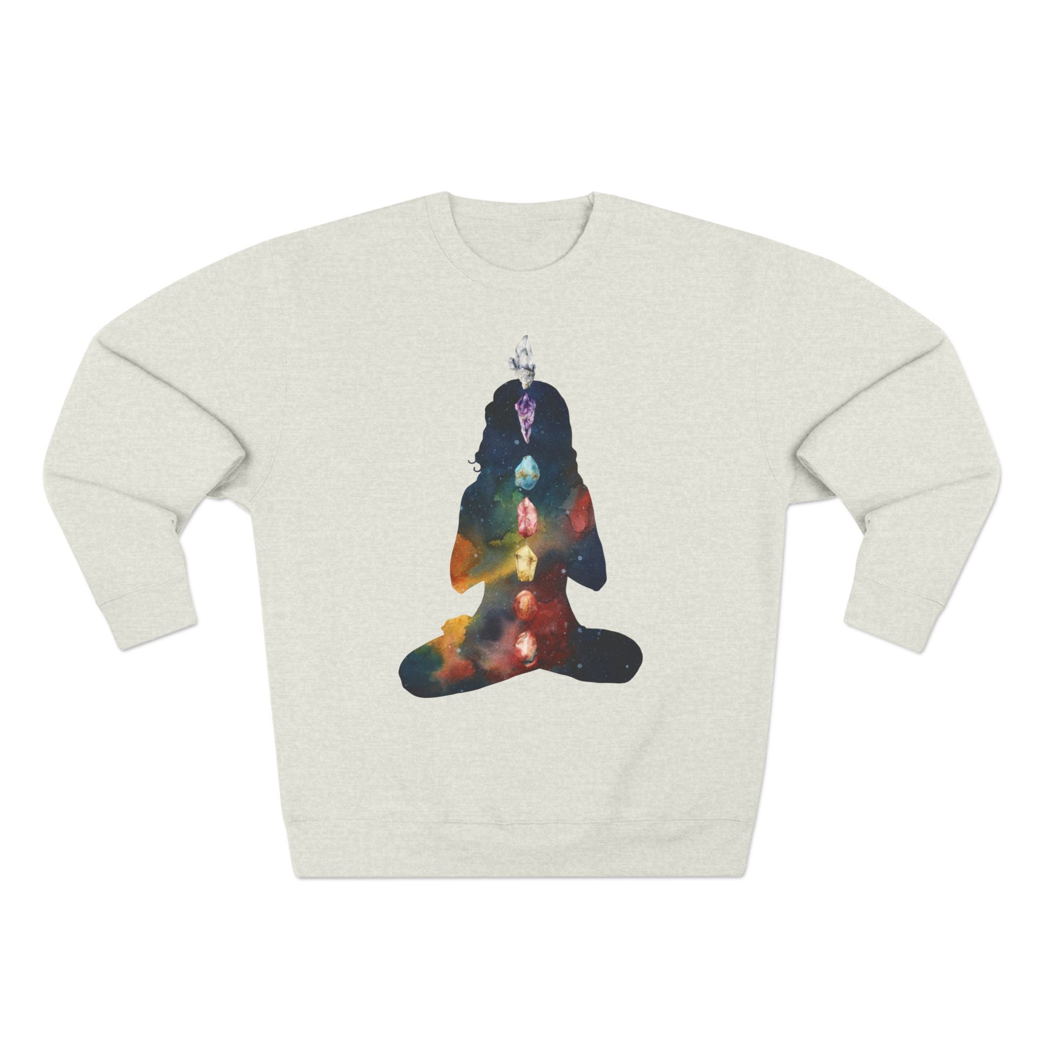 Celestial Sun Graphic Unisex Crewneck Sweatshirt