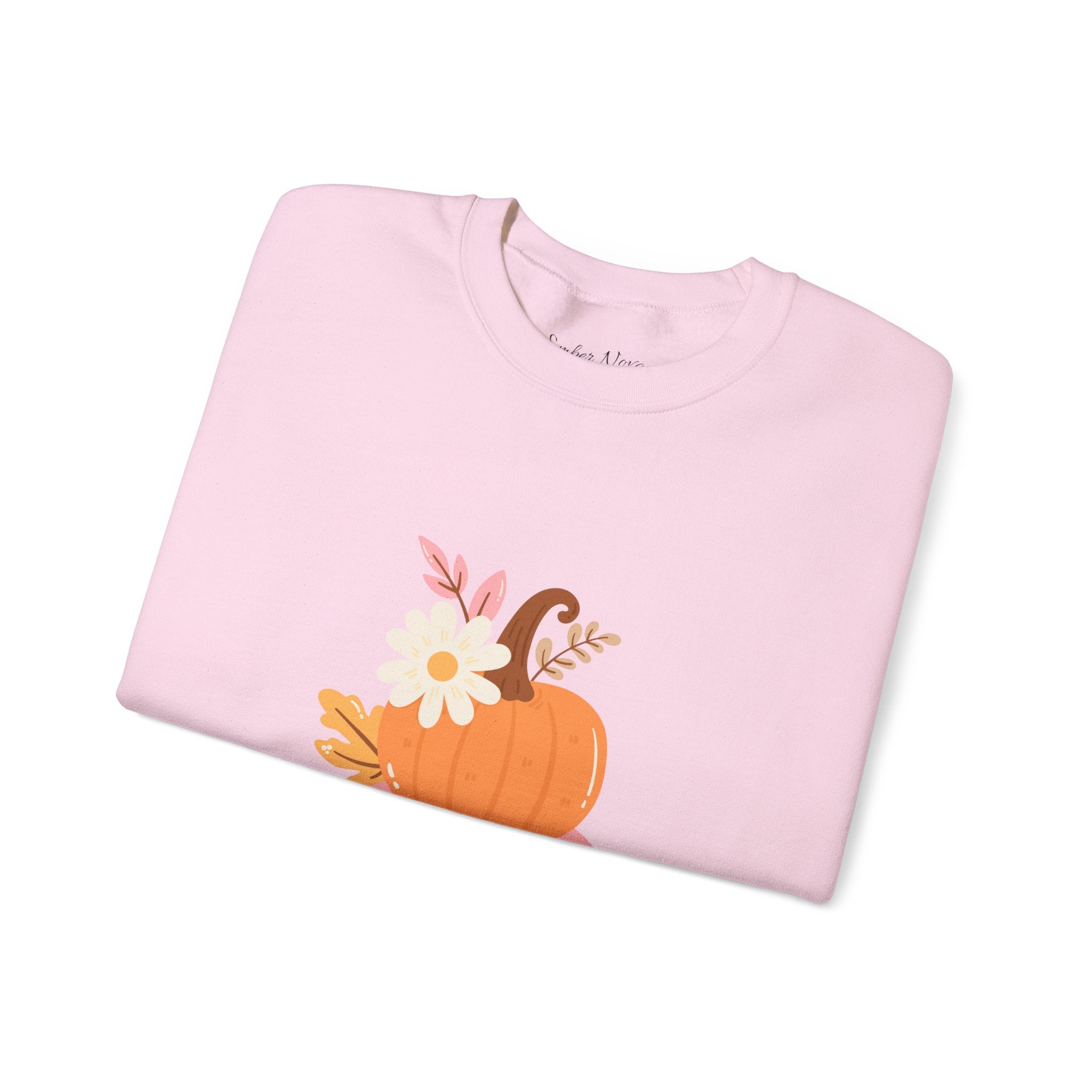 Autumn Harvest Crewneck Sweatshirt - Cozy Fall Fashion, Pumpkin Sweater, Seasonal Style, Gifts for Her, Thanksgiving Decor